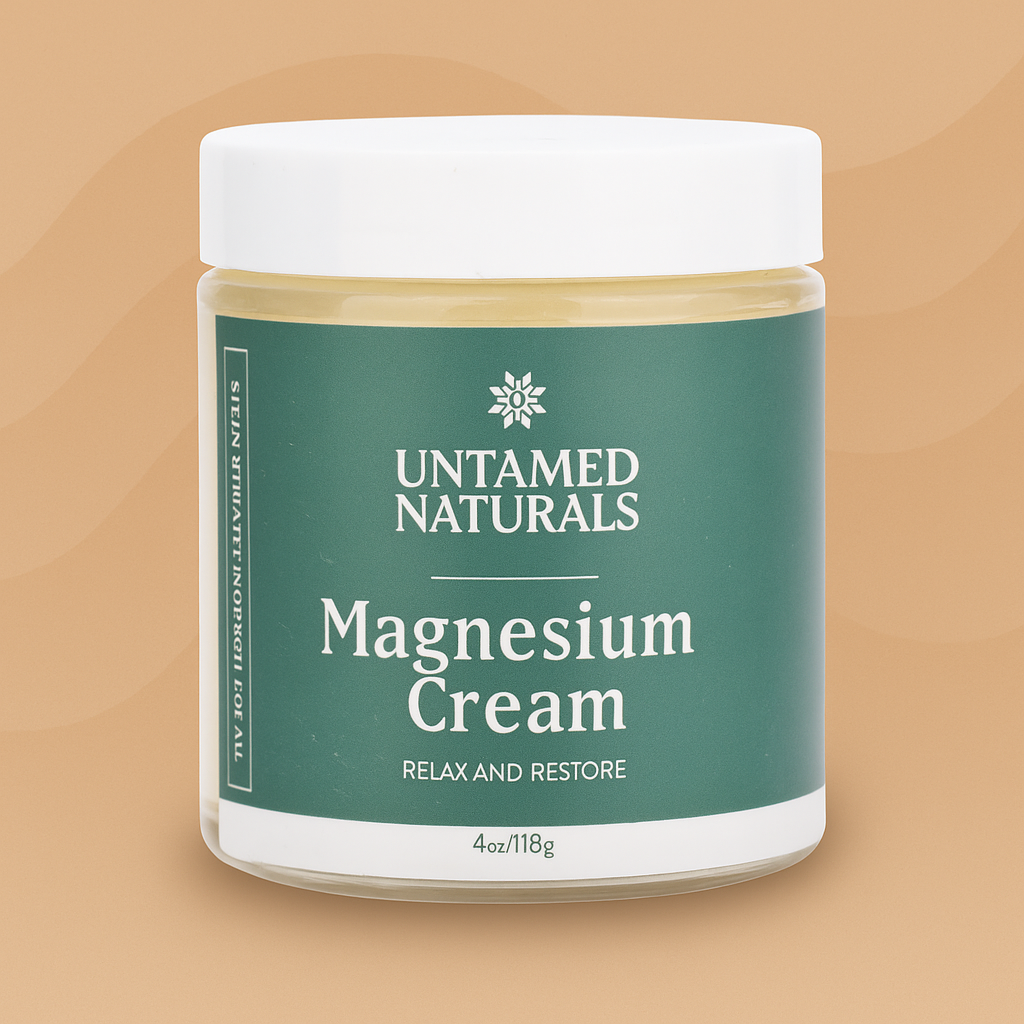 Magnesium Cream with Menthol – UnTamed Naturals