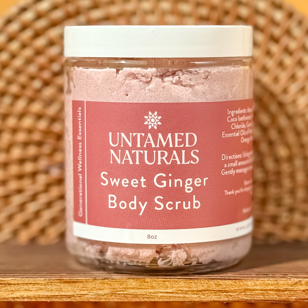 Sweet Ginger Foaming Body Scrub