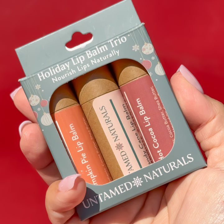 Holiday Lip Balm Trio