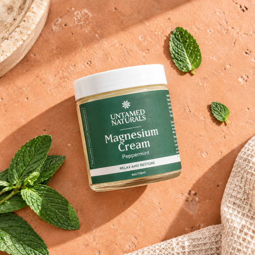 Untamed Naturals Peppermint Magnesium Cream
