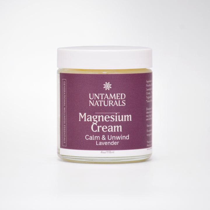 Magnesium Cream with Lavender