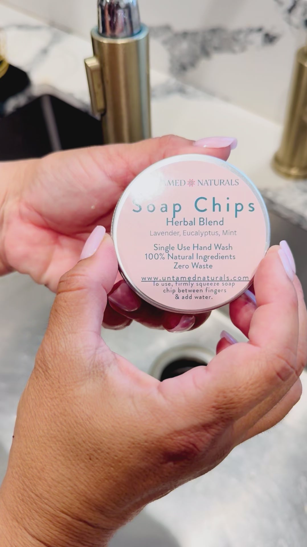 Soap Chips - Single Use Travel Hand Soap